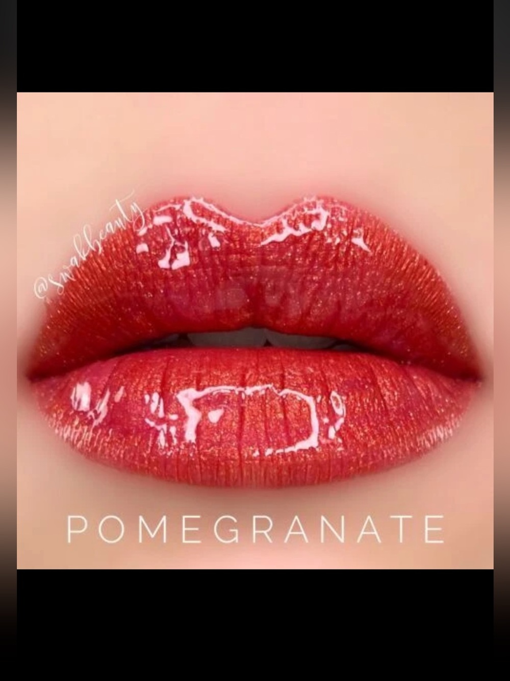 2 Lipsense Full Size Liquid Lip Color Pomegranate New Sealed